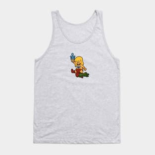 Baby-Man and the Toddlers of the Universe Tank Top